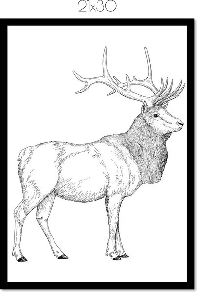 Изображение товара Постер Citydecor New Year 11 (21x30)