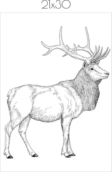 Изображение товара Постер Citydecor New Year 11 (21x30)