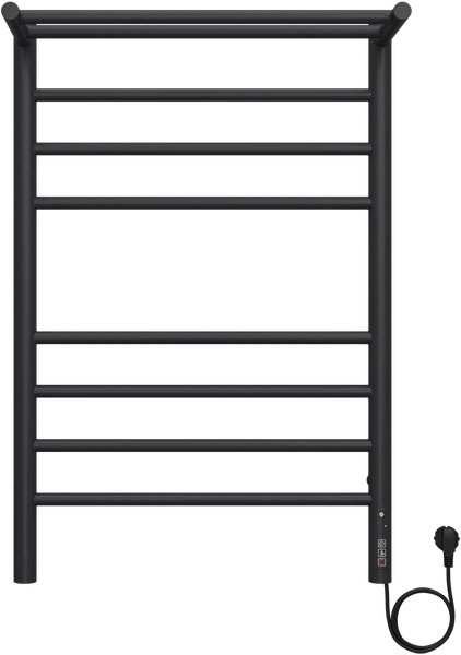 Изображение товара Полотенцесушитель электрический Terminus Аврора КС П8 500x800 с полкой quick touch (RAL9005 матовый)