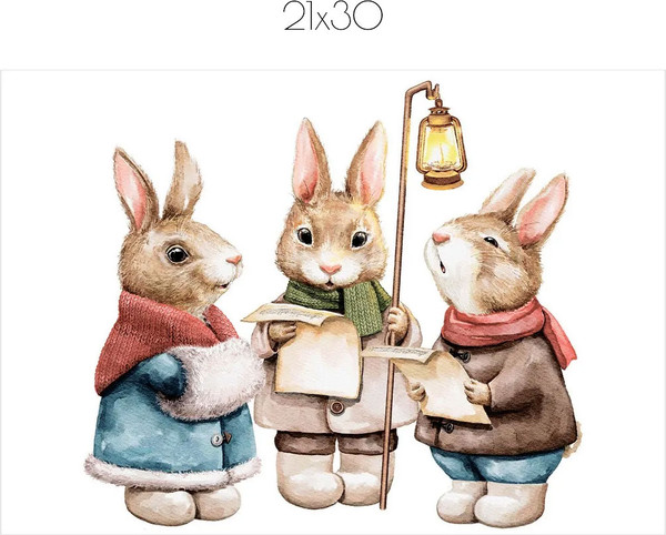 Изображение товара Постер Citydecor New Year 12 (21x30)