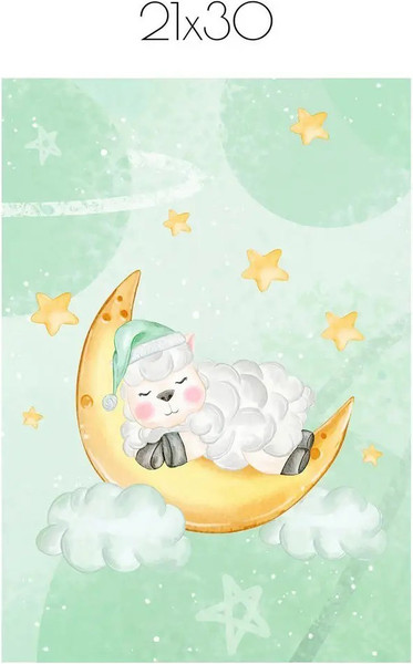 Изображение товара Постер Citydecor Овечки 1 (21x30)