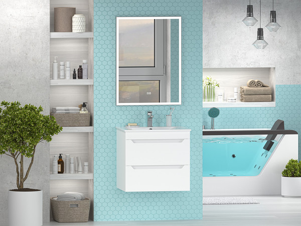 Изображение товара Тумба под умывальник Misty Бриз 60 / П-Бри-09060-012Я