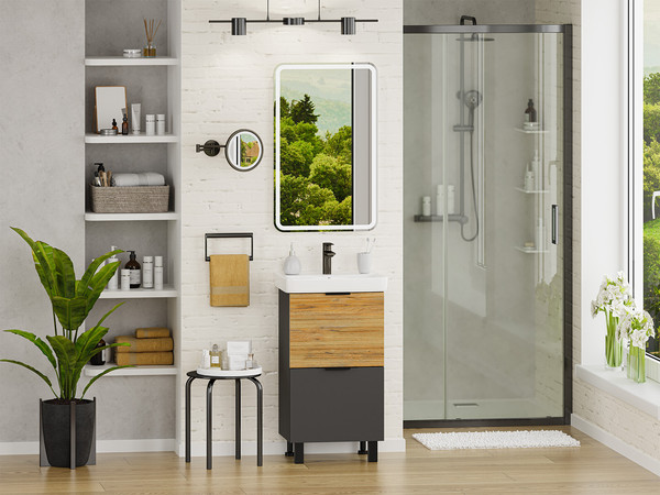 Изображение товара Тумба под умывальник Misty Форест 50 / Э-Фор-07050-0219-2Я