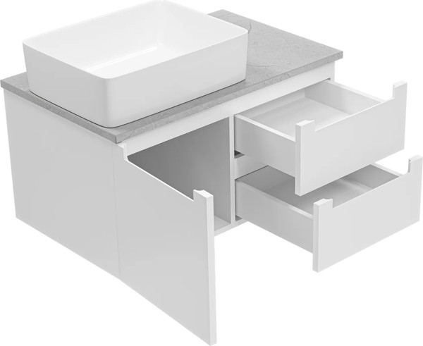 Изображение товара Тумба под умывальник Brevita Cargo 80 / CAR-01080-011П2Я