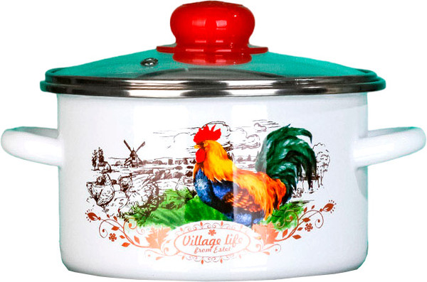 Изображение товара Кастрюля ЭСТЕТ Петушок / ЭТ-75371/3