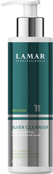Изображение товара Гель для умывания Lamar Professional Silver Cleanser для проблемной кожи (200мл)