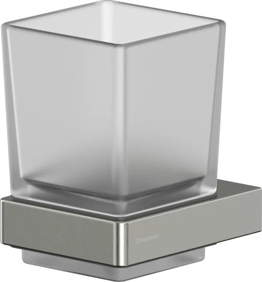 Изображение товара Стакан для зубной щетки и пасты Whitecross Cubo CU2430NIB (брашированный никель)