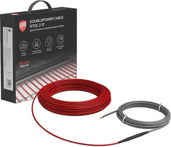 Изображение товара Теплый пол электрический Royal Thermo RTDC 2-17-600