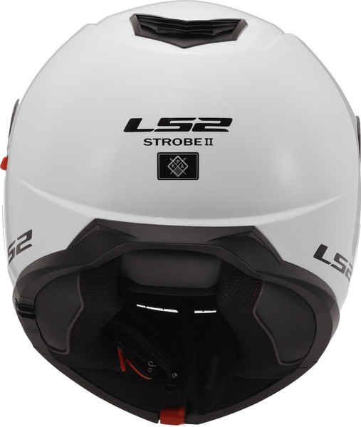 Изображение товара Мотошлем LS2 FF908 Strobe 2 Solid (XS, белый глянцевый)