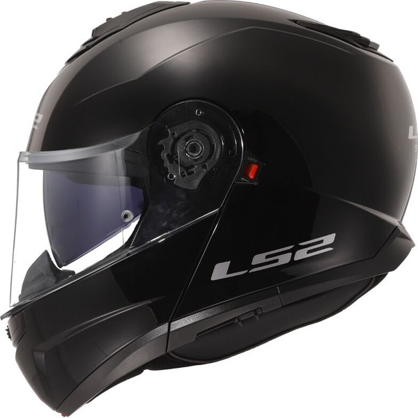 Изображение товара Мотошлем LS2 FF908 Strobe 2 Solid (XL, черный глянцевый)
