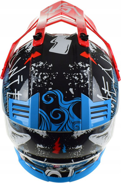 Изображение товара Мотошлем LS2 MX437 Fast 2 Mini Starmaw (M, черный)