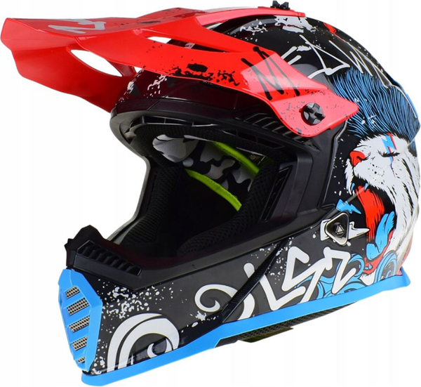 Изображение товара Мотошлем LS2 MX437 Fast 2 Mini Starmaw (M, черный)