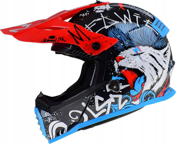 Изображение товара Мотошлем LS2 MX437 Fast 2 Mini Starmaw (M, черный)