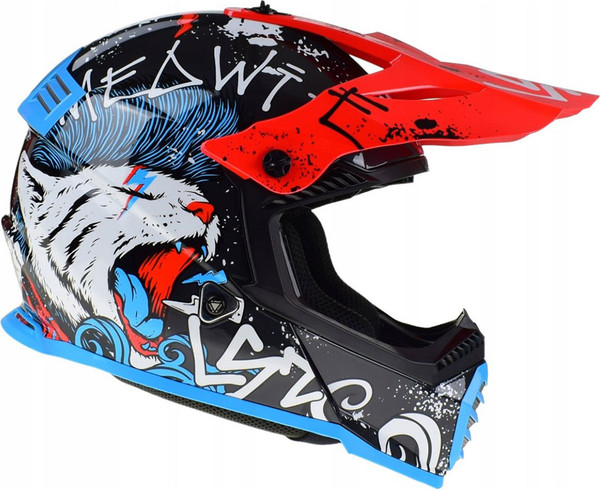 Изображение товара Мотошлем LS2 MX437 Fast 2 Mini Starmaw (M, черный)