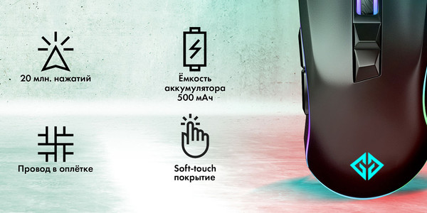 Изображение товара Мышь GMNG GG-MS400WO (черный)