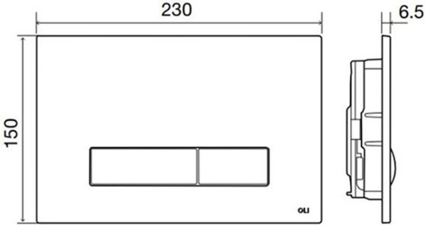 Изображение товара Инсталляция для унитаза Oli 885052+139185