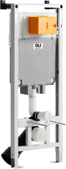 Изображение товара Инсталляция для унитаза Oli 120 / 885052+152939 (белый)