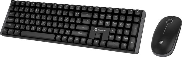 Изображение товара Комплект клавиатура и мышь Оклик S315W (черный)