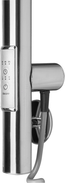 Изображение товара Полотенцесушитель электрический Ростела Мини 1 1200/1 (хром, с крючком, диммер)