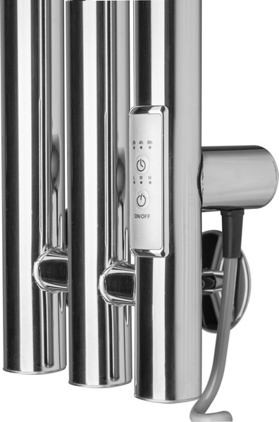 Изображение товара Полотенцесушитель электрический Ростела Мини 3 108х1000/3 (хром, с крючком, диммер)