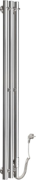 Изображение товара Полотенцесушитель электрический Ростела Мини 3 108х1000/3 (хром, с крючком, диммер)