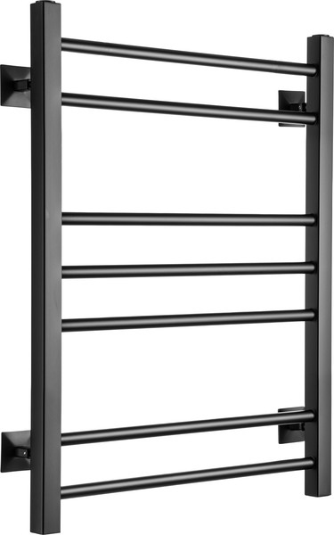 Изображение товара Полотенцесушитель водяной Ростела Свирель V квадрат 500x700/7 1/2" (Ral 9005, нижнее подключение)