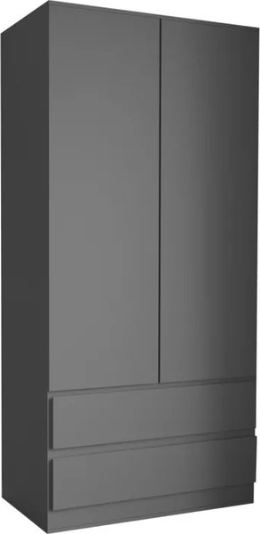 Изображение товара Шкаф Stolline Somero 2-х дверный с ящиками / 467.02 (серый)