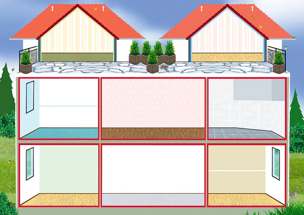 Изображение товара Развивающая книга Робинс Мой большой дом наклеек. 500 наклеек / 9785436609249