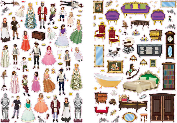 Изображение товара Развивающая книга Робинс Мой дворец наклеек. 400 наклеек / 9785436609232