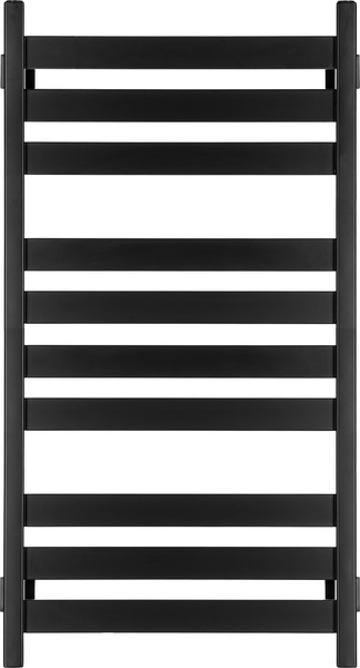 Изображение товара Полотенцесушитель водяной Ростела Квадро V 50 400х1000/10 1/2" (Ral 9005, нижнее подключение)