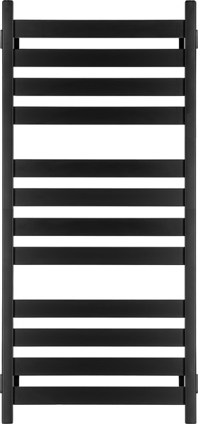 Изображение товара Полотенцесушитель водяной Ростела Квадро V 50 400х1200/12 1/2" (Ral 9005, нижнее подключение)