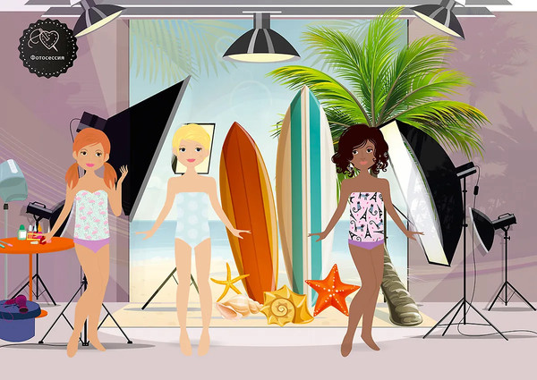 Изображение товара Развивающая книга Робинс Я модница. Звездные наряды / 9785436609171