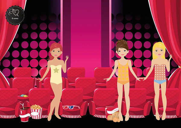 Изображение товара Развивающая книга Робинс Я модница. Стильные подружки