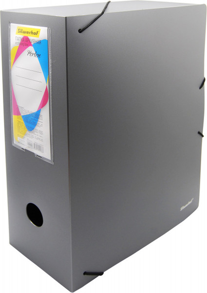 Изображение товара Коробка архивная Silwerhof Perlen 311915-77 (серебристый металлик)