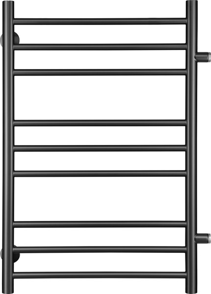 Изображение товара Полотенцесушитель водяной Ростела Свирель V 500x800/9 1" (Ral 9005, боковое подключение)