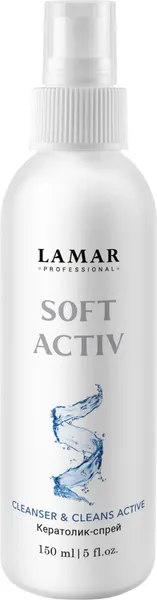 Изображение товара Кератолитик для педикюра Lamar Professional Soft Activ Спрей (150мл)