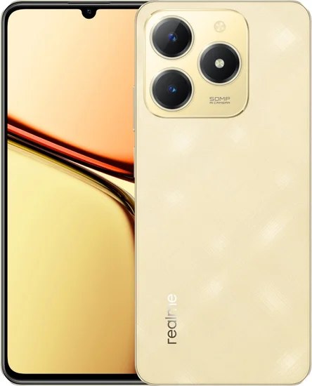 Изображение товара Смартфон Realme C61 8GB/256GB / RMX3930 (блестящий золотой)