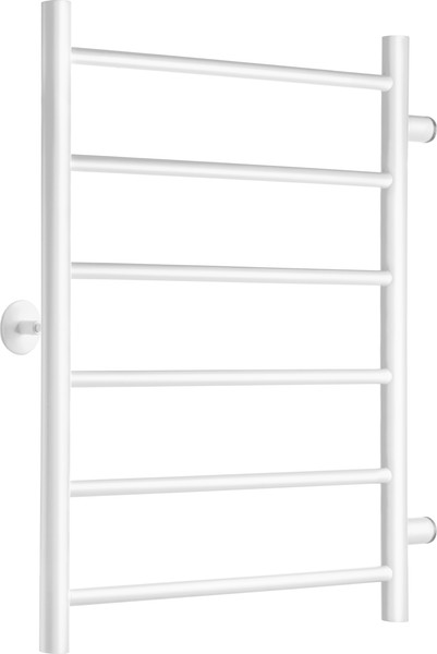 Изображение товара Полотенцесушитель водяной Ростела Виктория 500х700/6 1" (Ral 9016, боковое подключение)