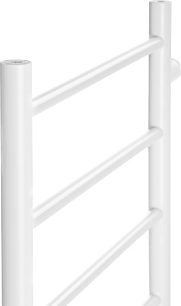 Изображение товара Полотенцесушитель водяной Ростела Виктория 500х700/6 1" (Ral 9016, боковое подключение)