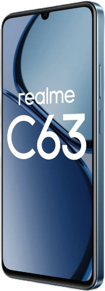 Изображение товара Смартфон Realme C63 8GB/256GB / RMX3939 (кожаный синий)