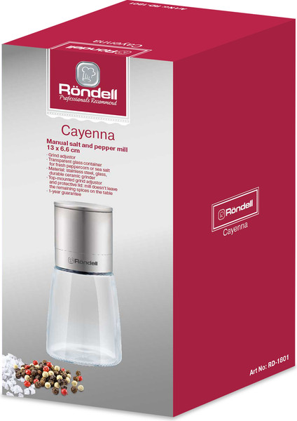 Изображение товара Мельница для специй Rondell Cayenna RD-1801