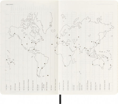 Изображение товара Еженедельник Moleskine Classic Soft WKNT Large / DSB12WN3 (черный)