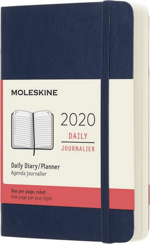 Изображение товара Ежедневник Moleskine Classic Soft Pocket / DSB2012DC2 (синий сапфир)