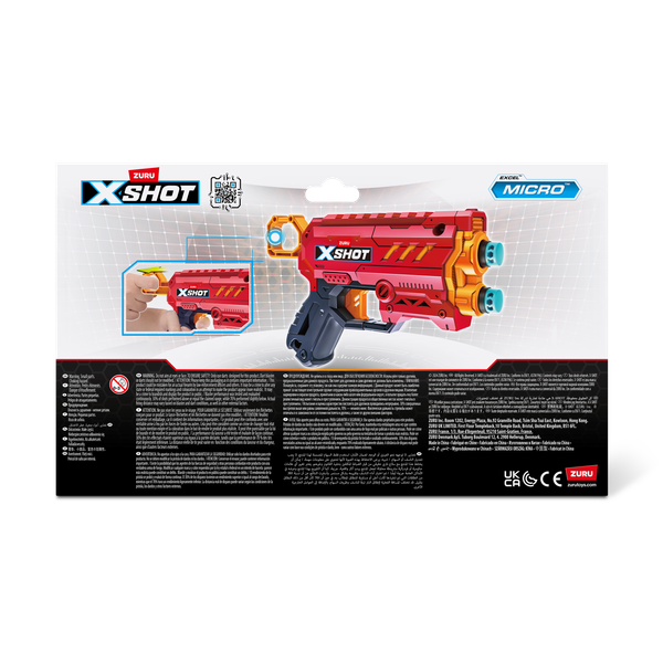 Изображение товара Набор игрушечного оружия Zuru X-Shot Эксель микро / 36727