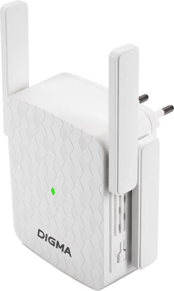 Изображение товара Усилитель беспроводного сигнала Digma D-WR310 / D-WR310V2 (белый)