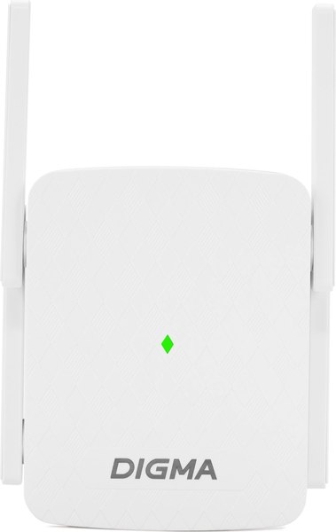Изображение товара Усилитель беспроводного сигнала Digma D-WR310 / D-WR310V2 (белый)
