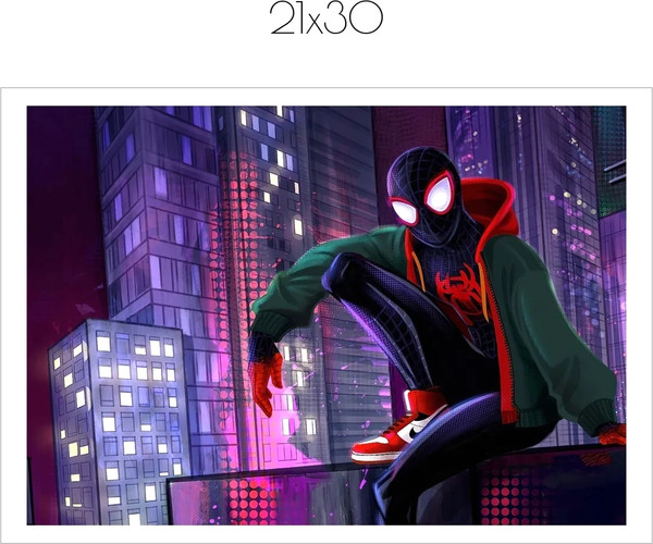 Изображение товара Постер Citydecor Человек-паук 28 (21x30)