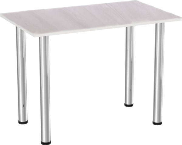 Изображение товара Обеденный стол СВД Юнио 100x60 / 023.Д1.Х (бодега/хром)