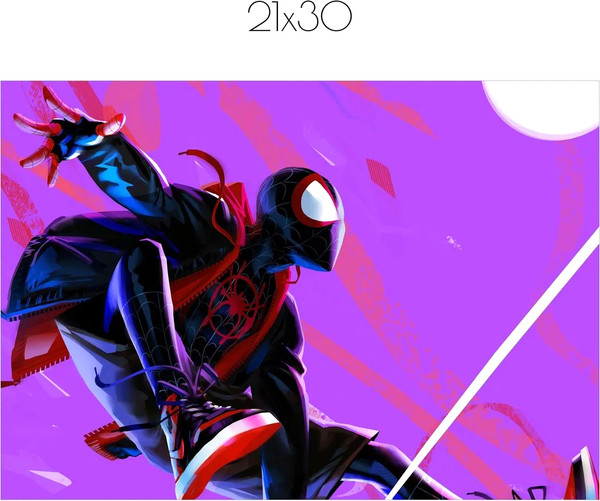 Изображение товара Постер Citydecor Человек-паук 34 (21x30)