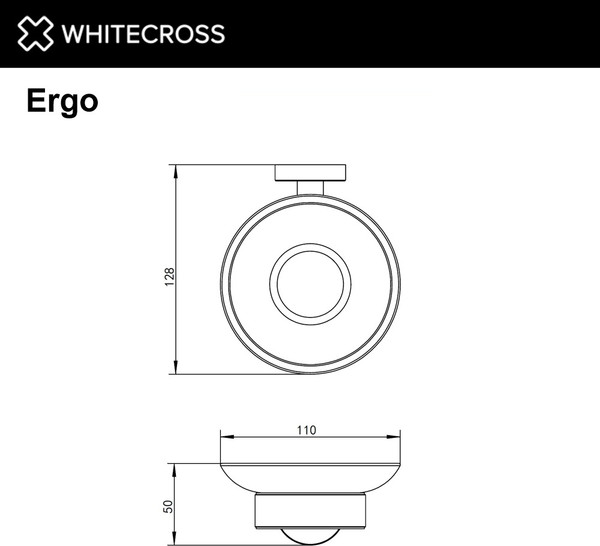 Изображение товара Мыльница Whitecross Ergo ER2220GL (золото)